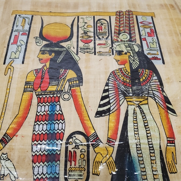 Authentic Egyptian papyrus paper 📜 with certificate - Picture 2 of 8